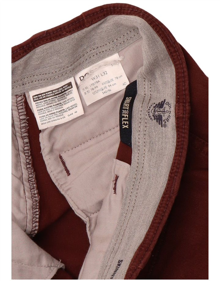 Calça Dockers Masculina Slim Chino W31 L32 Marrom
