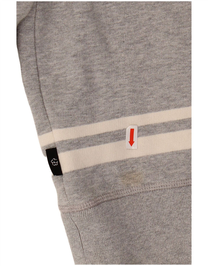 Moletom masculino TED BAKER tamanho 4 grande cinza colorblock algodão