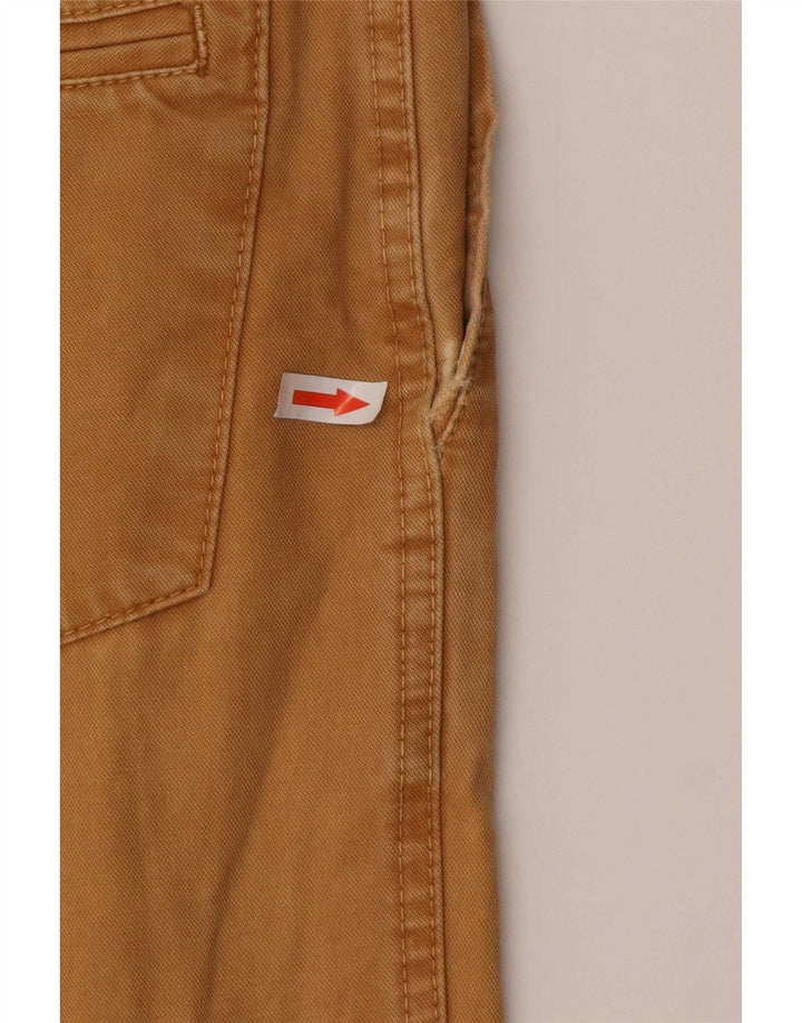 Calça Chino Slim Masculina Pull & Bear EU 44 Grande W34 L32 Algodão Bege