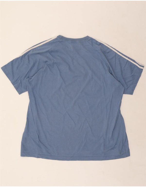 Camiseta masculina Adidas Top 2XL algodão azul
