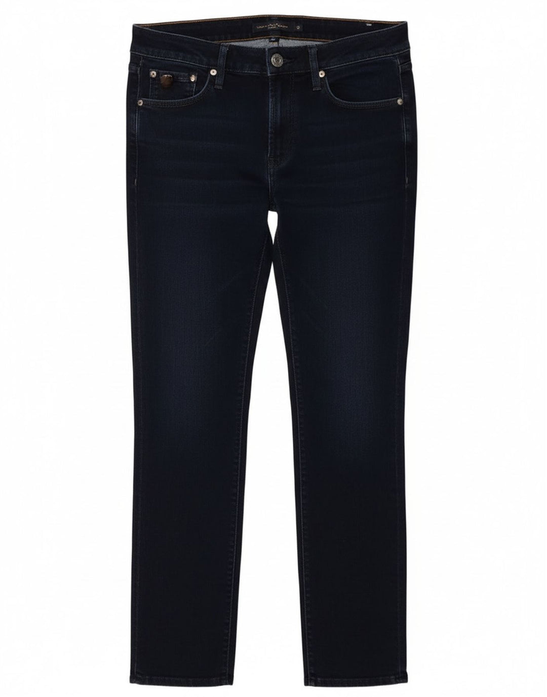 Eddie Bauer Jeans retos femininos US 10 grandes W30 L31 azul marinho