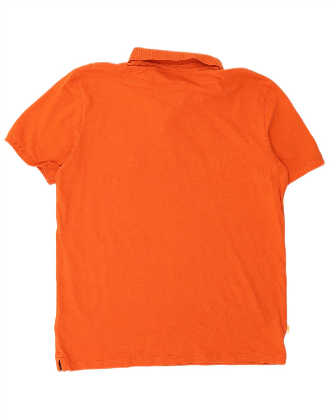 Camisa polo masculina Timberland Regular Fit médio algodão laranja