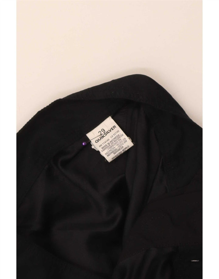 Quiksilver Shorts de natação masculino gráfico pequeno poliéster preto