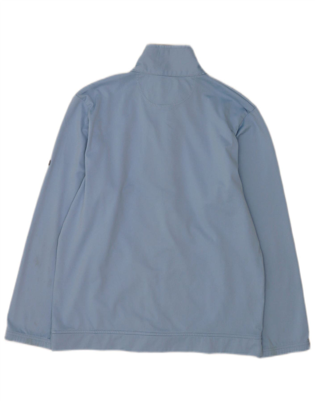 Champion Womens Oversized Tracksuit Top Jacket UK 10 Pequeno Azul