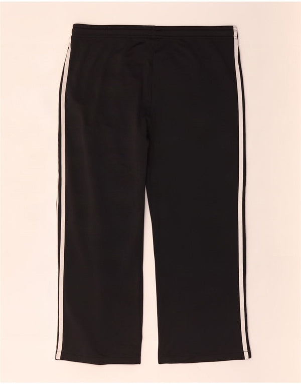 Calça de treino feminina Adidas UK 12 poliéster preto médio