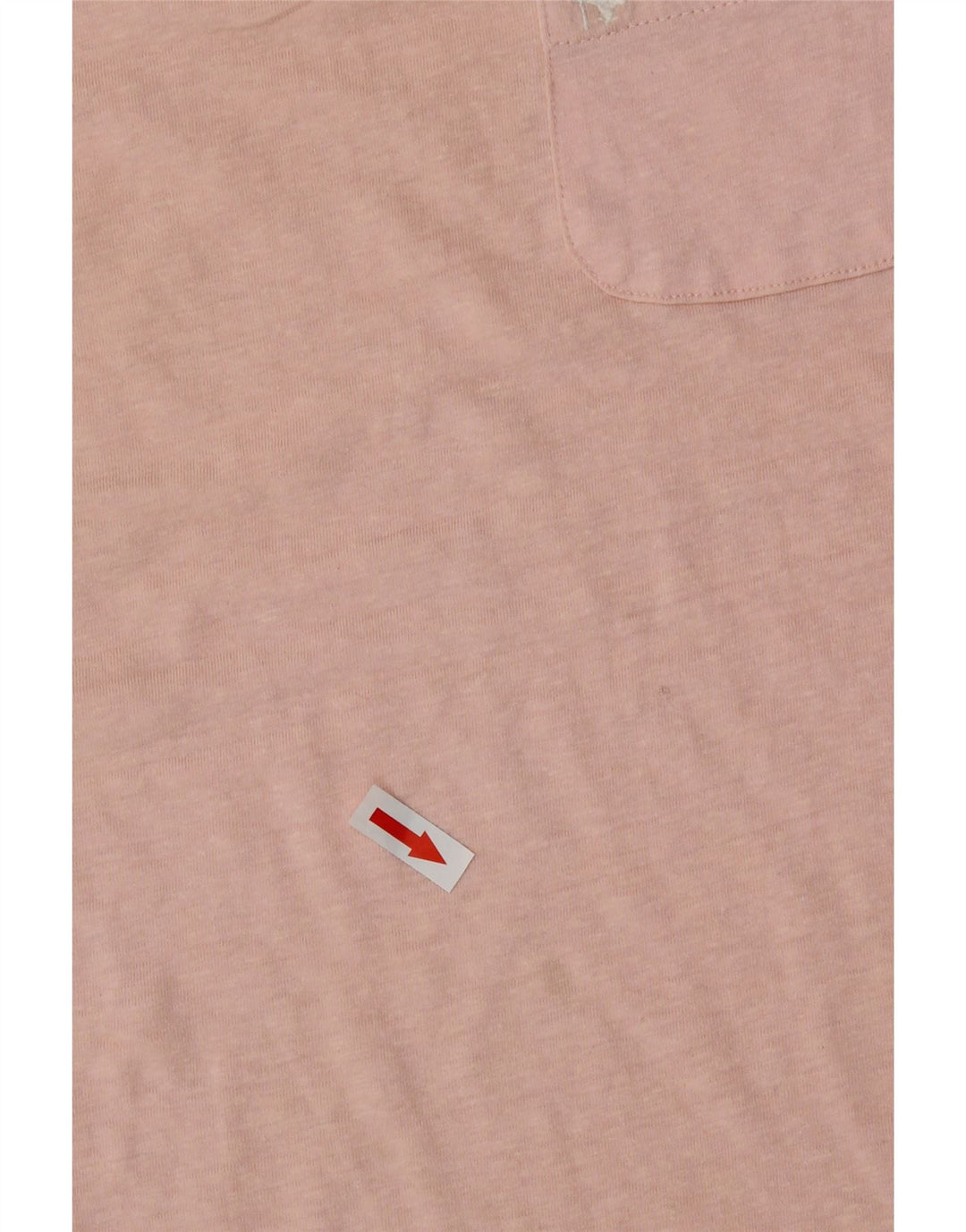 Camiseta feminina Jack Wills UK 12 poliéster rosa médio