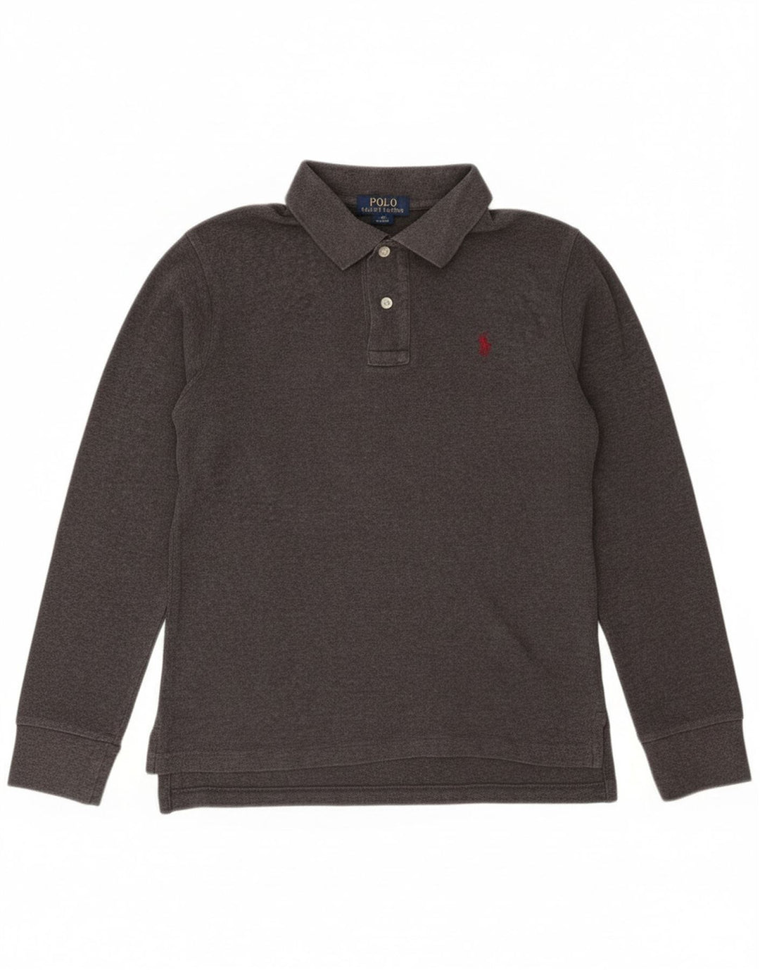 Polo Ralph Lauren Menino Manga Longa Polo 10-11 Anos Cinza Médio