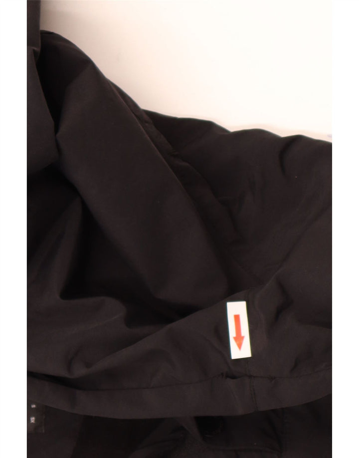 Jaqueta anorak masculina com capuz Lyle & Scott Reino Unido 40 grande nylon preto