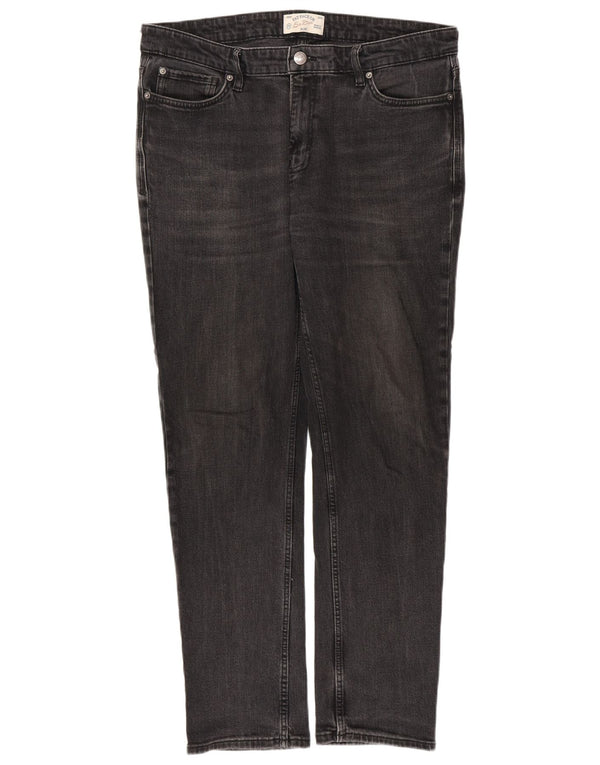 FAT FACE Mens Slim Jeans W36 L31 Grey Cotton