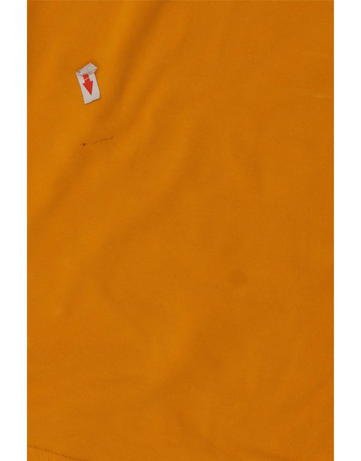 Camiseta masculina Calvin Klein pequena laranja algodão