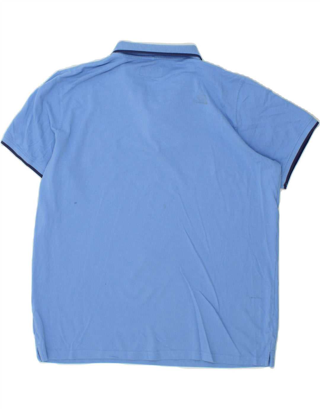 CARRERA Mens Polo Shirt 3XL Blue Cotton Vintage Carrera and Second-Hand Carrera from Messina Hembry 
