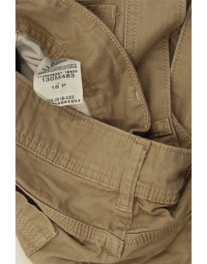 LEE Womens Riders Bootcut Casual Trousers US 18 2XL W38 L28 Beige Cotton Vintage Lee and Second-Hand Lee from Messina Hembry 