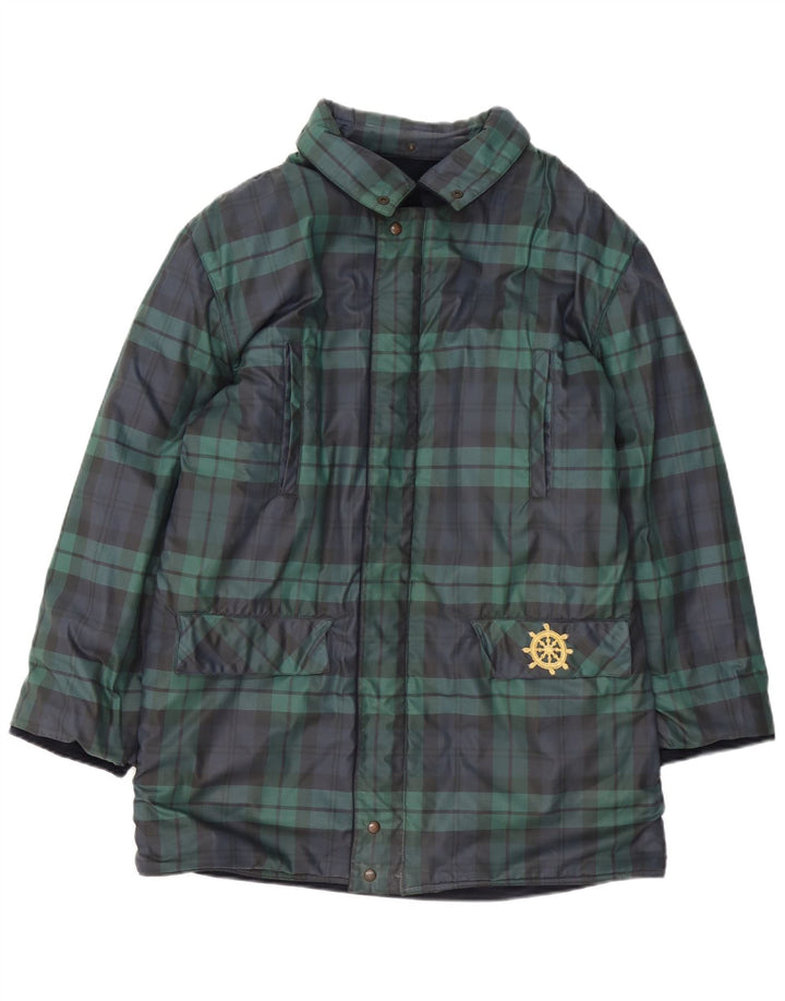 Sobretudo reversível masculino Navigare UK 40 grande azul marinho