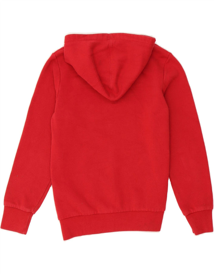 LEVI'S Boys Graphic Hoodie Jumper 13-14 Years Red Cotton Vintage Levi's and Second-Hand Levi's from Messina Hembry 