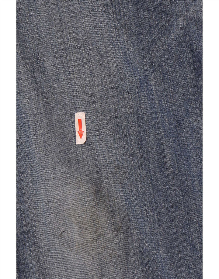 Calça jeans reta masculina Calvin Klein W32 L30 azul algodão