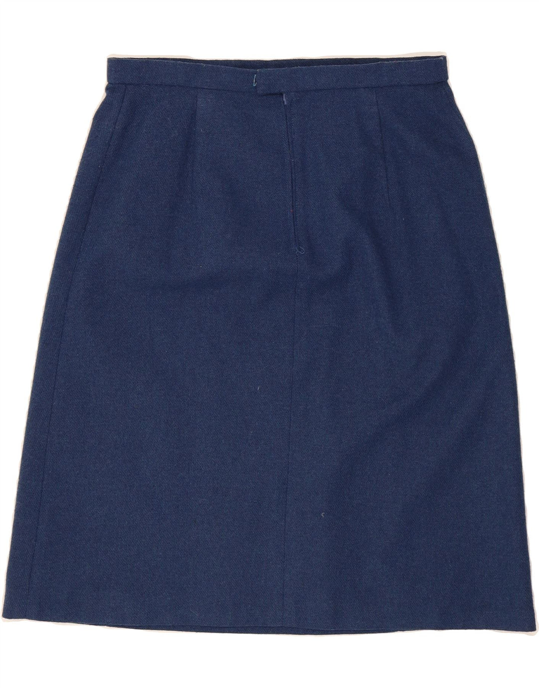 VINTAGE Womens A-Line Skirt  W32 Large Blue Vintage Vintage and Second-Hand Vintage from Messina Hembry 
