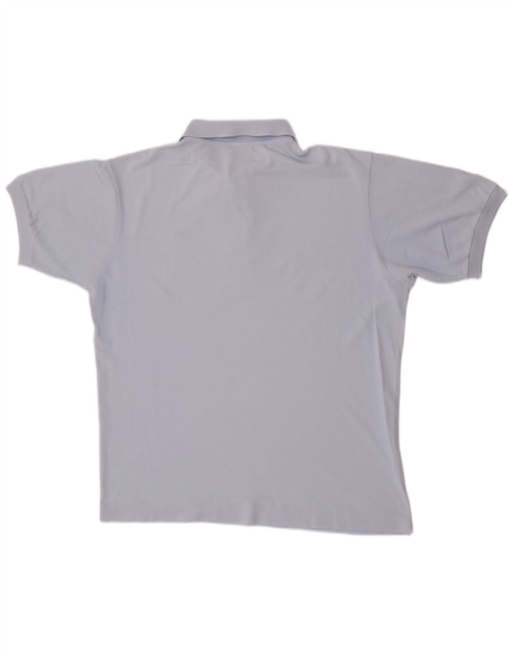 Camisa polo masculina Lacoste tamanho 6 XL azul
