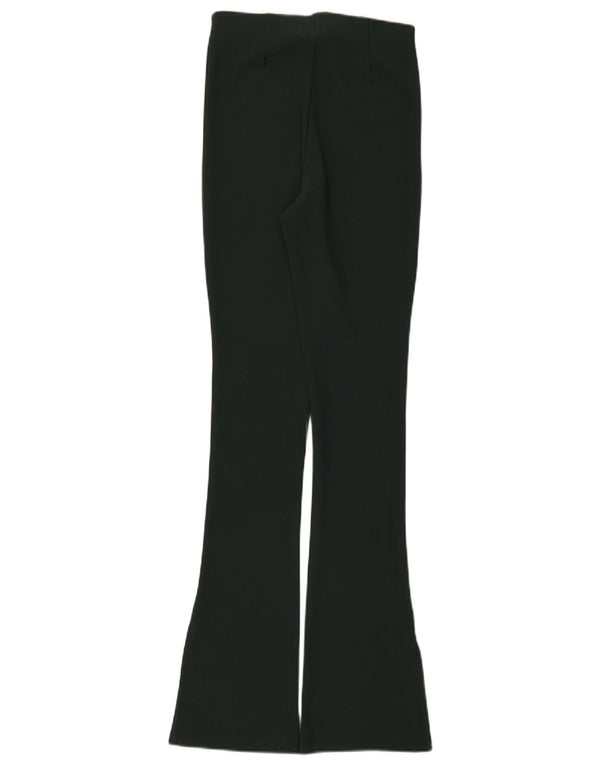 Zara Womens Flare Leggings Reino Unido 8 Pequeno Verde