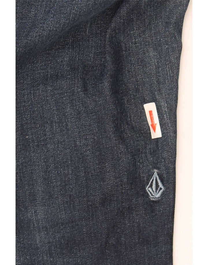Volcom Masculino Solver Straight Jeans W30 L30 Azul Marinho