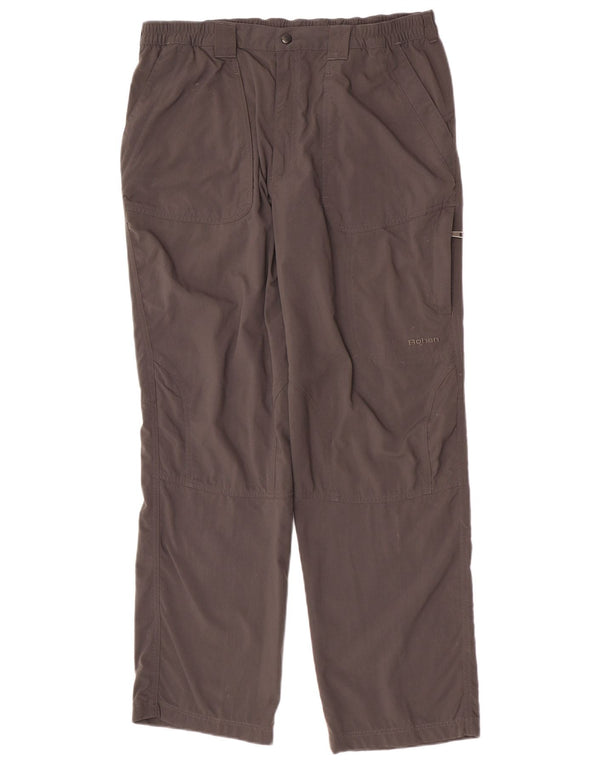 Calça cargo masculina Rohan reta grande W34 L30 cinza poliamida