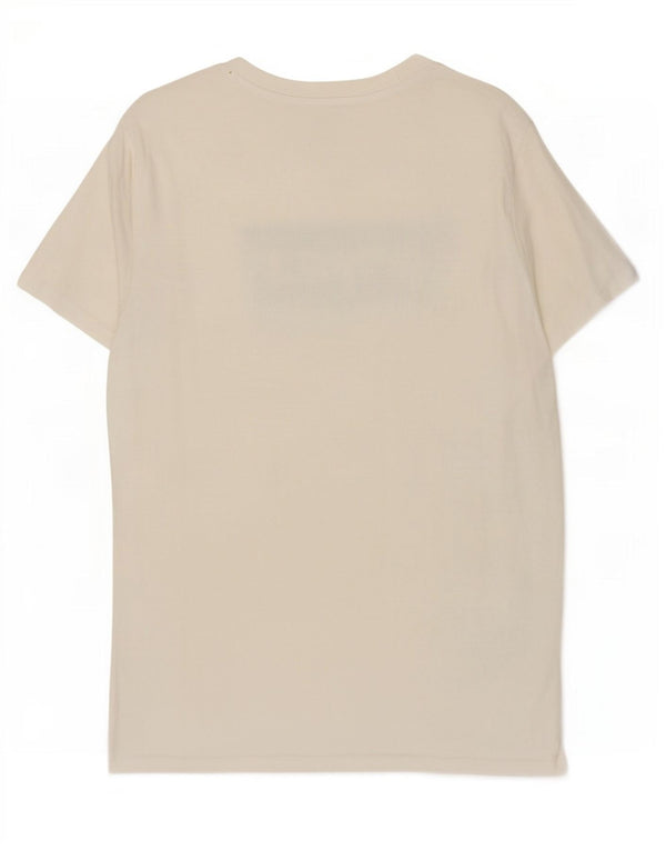 Camiseta gráfica masculina Levi's Top grande de algodão branco