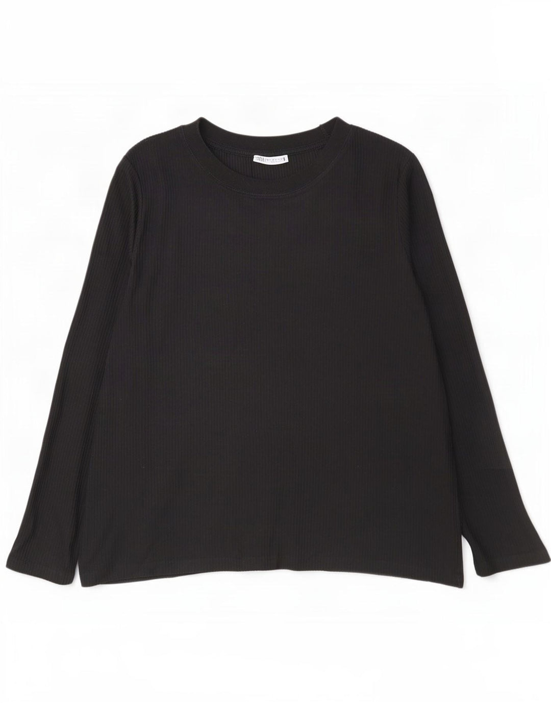 Zara Mens Top Manga Longa XL Preto