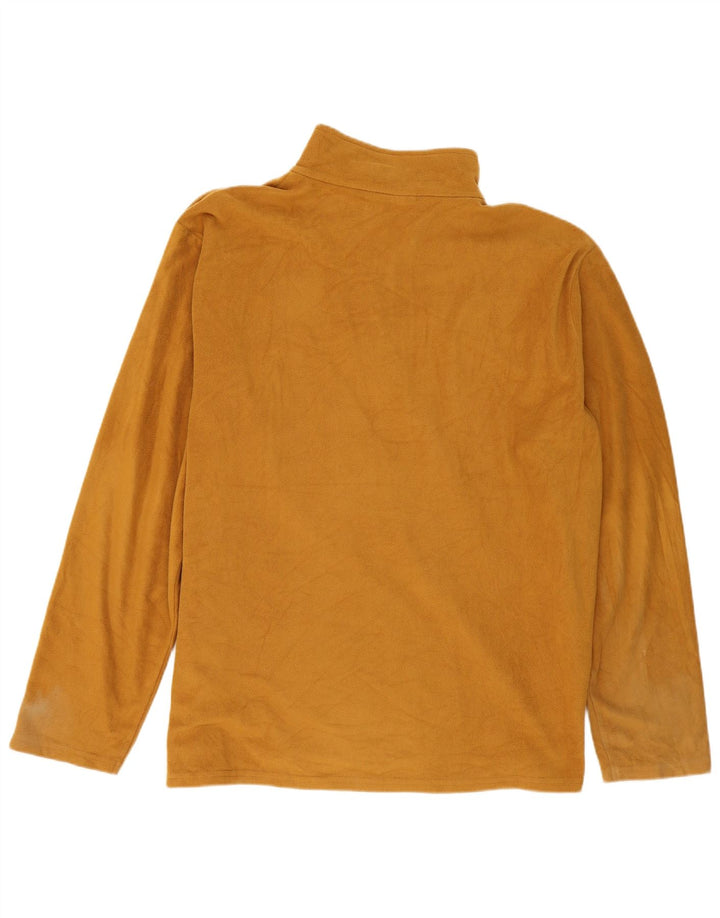 MOUNTAIN WAREHOUSE Suéter masculino de lã com zíper e gola 3XL poliéster marrom