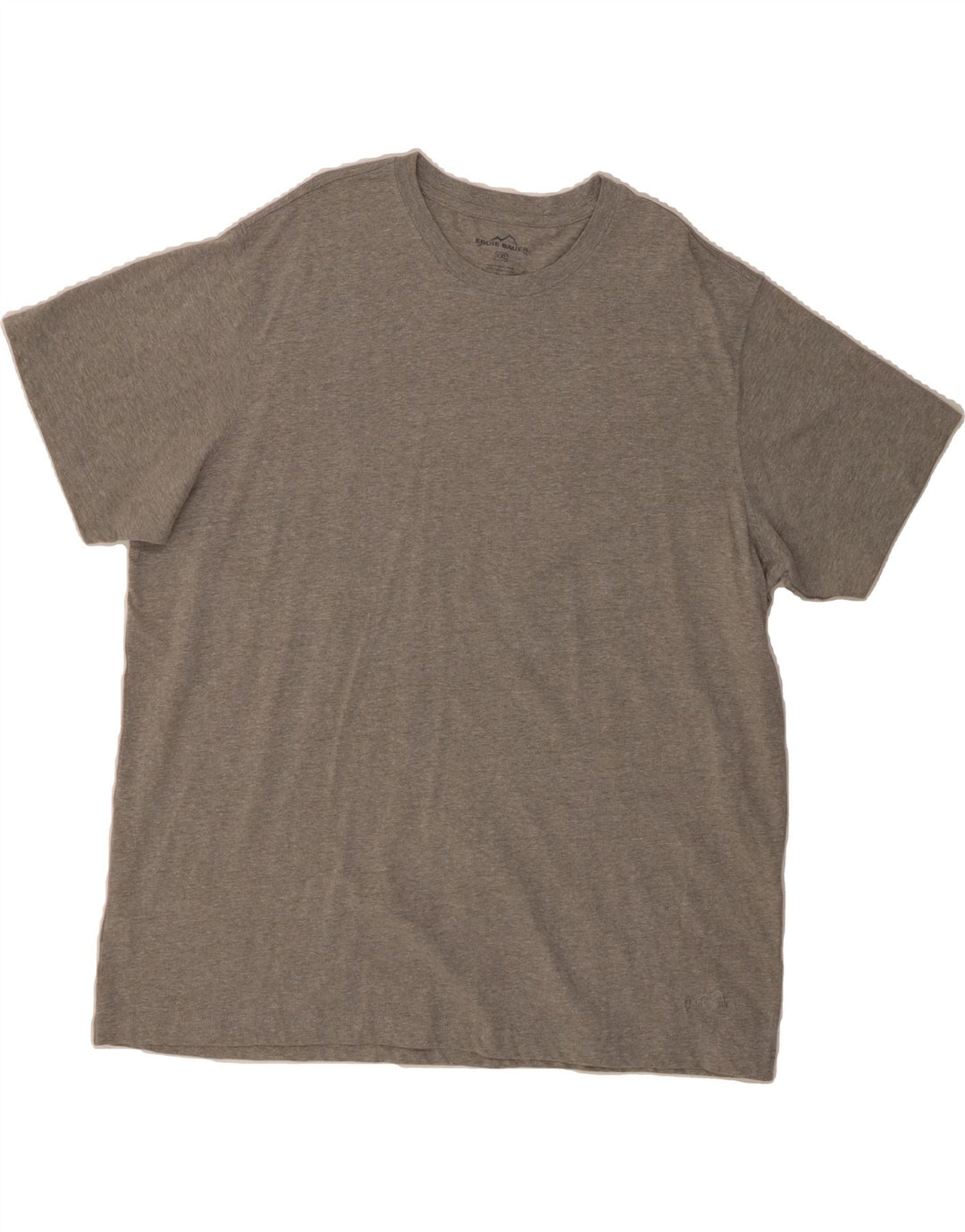 EDDIE BAUER Mens T-Shirt Top 2XL Grey Cotton Vintage Eddie Bauer and Second-Hand Eddie Bauer from Messina Hembry 