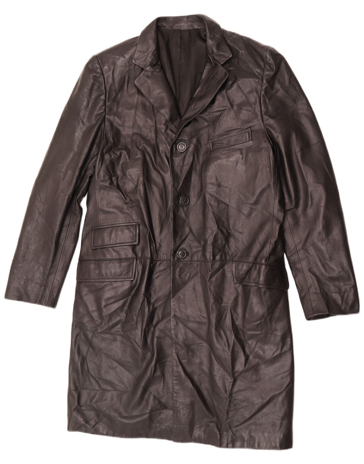Casaco de couro masculino Maestrami IT 50 grande preto
