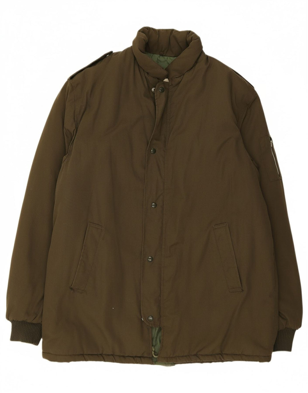 Jaqueta acolchoada militar masculina WHISTLE UK 42 XL cáqui