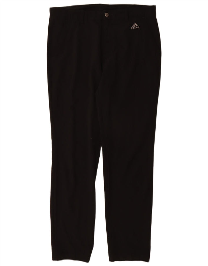 Calça Chino Adidas Feminina Slim W32 L32 Poliéster Preto