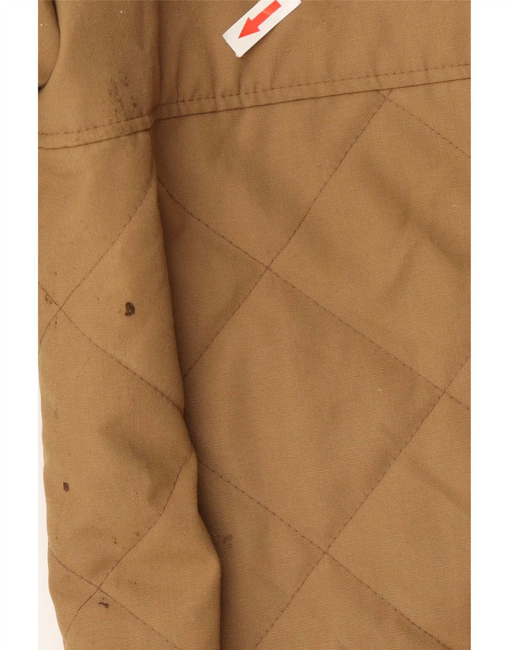 Jaqueta bomber masculina vintage UK 36 pequena bege