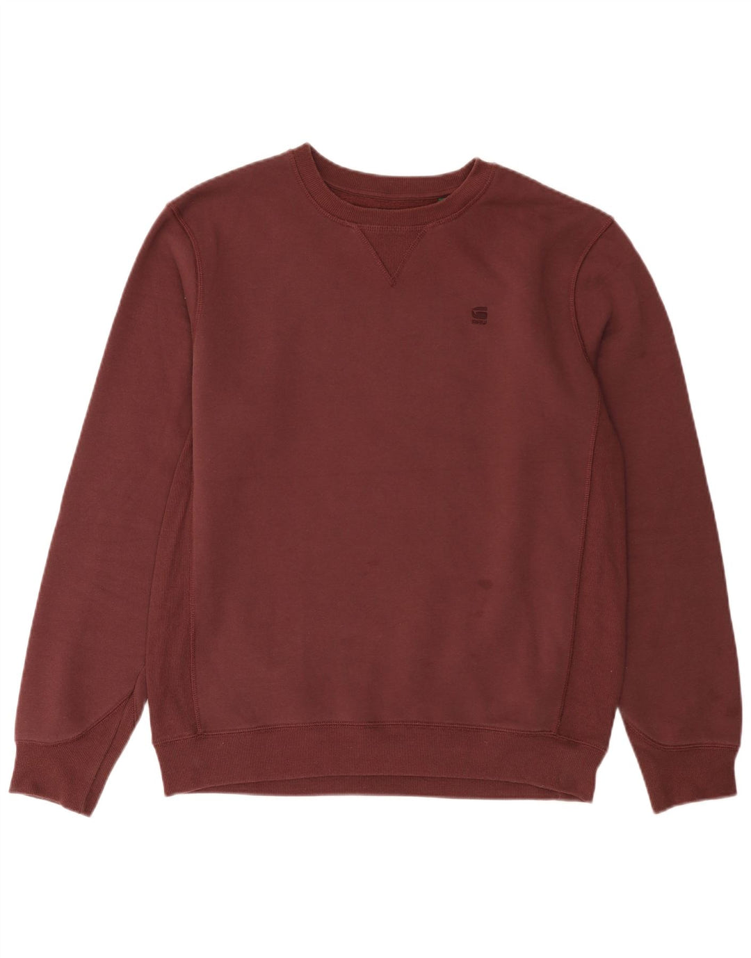 G-Star moletom masculino jumper grande algodão Borgonha