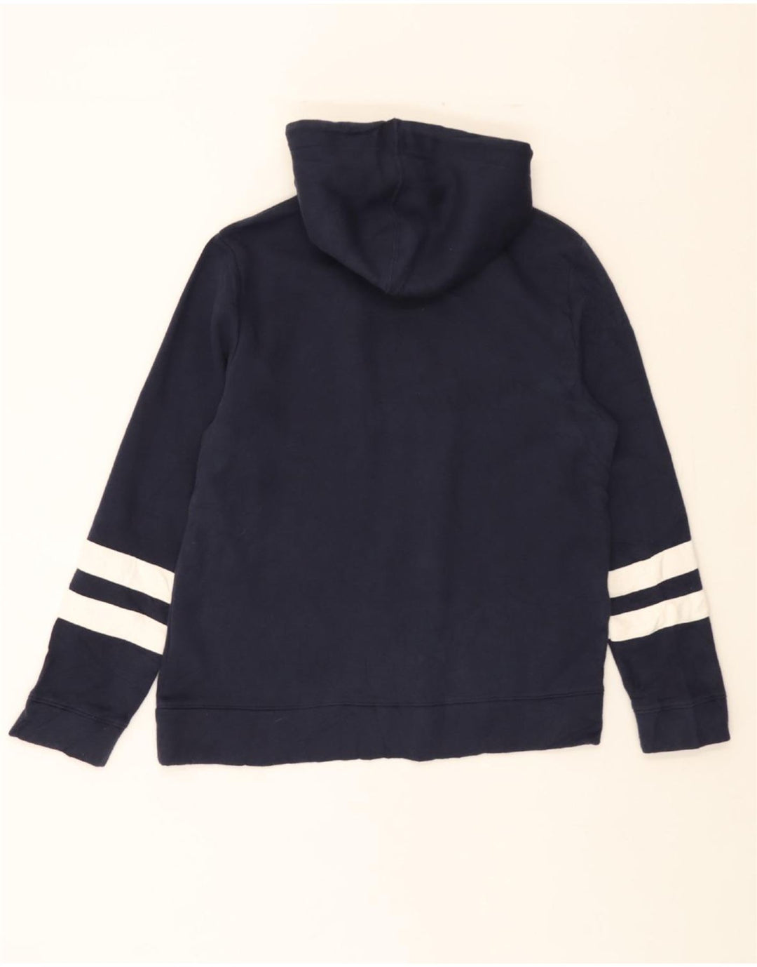 NAUTICA Mens Hoodie Jumper Medium Navy Blue Cotton Vintage Nautica and Second-Hand Nautica from Messina Hembry 