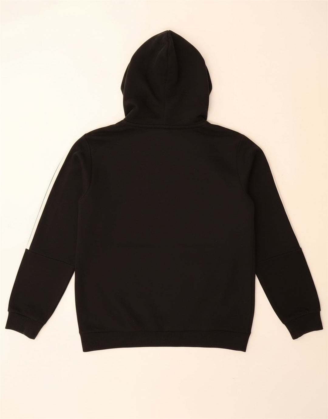 Adidas Mens Hoodie Jumper Médio Algodão Preto