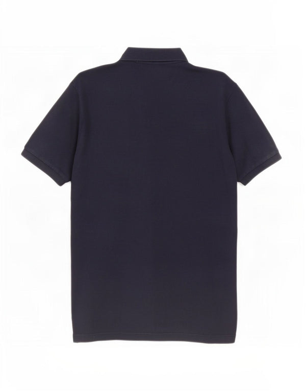 Camisa polo masculina Adidas grande algodão azul marinho