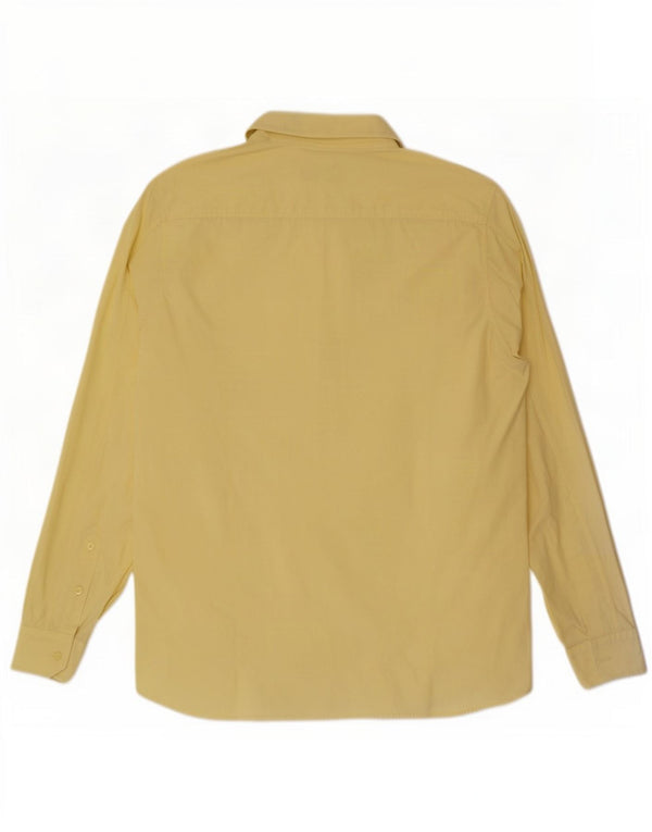 Camisa masculina Hugo Boss XL algodão amarelo
