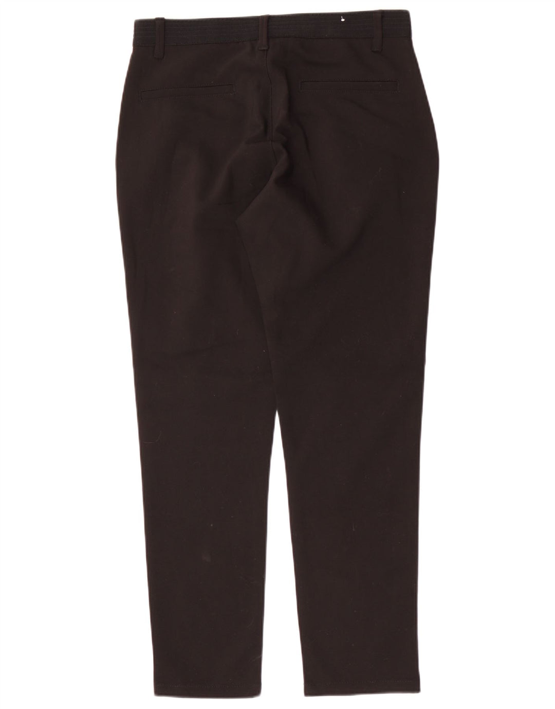Zara Mens Slim Chino Calças Médio W31 L29 Algodão Preto