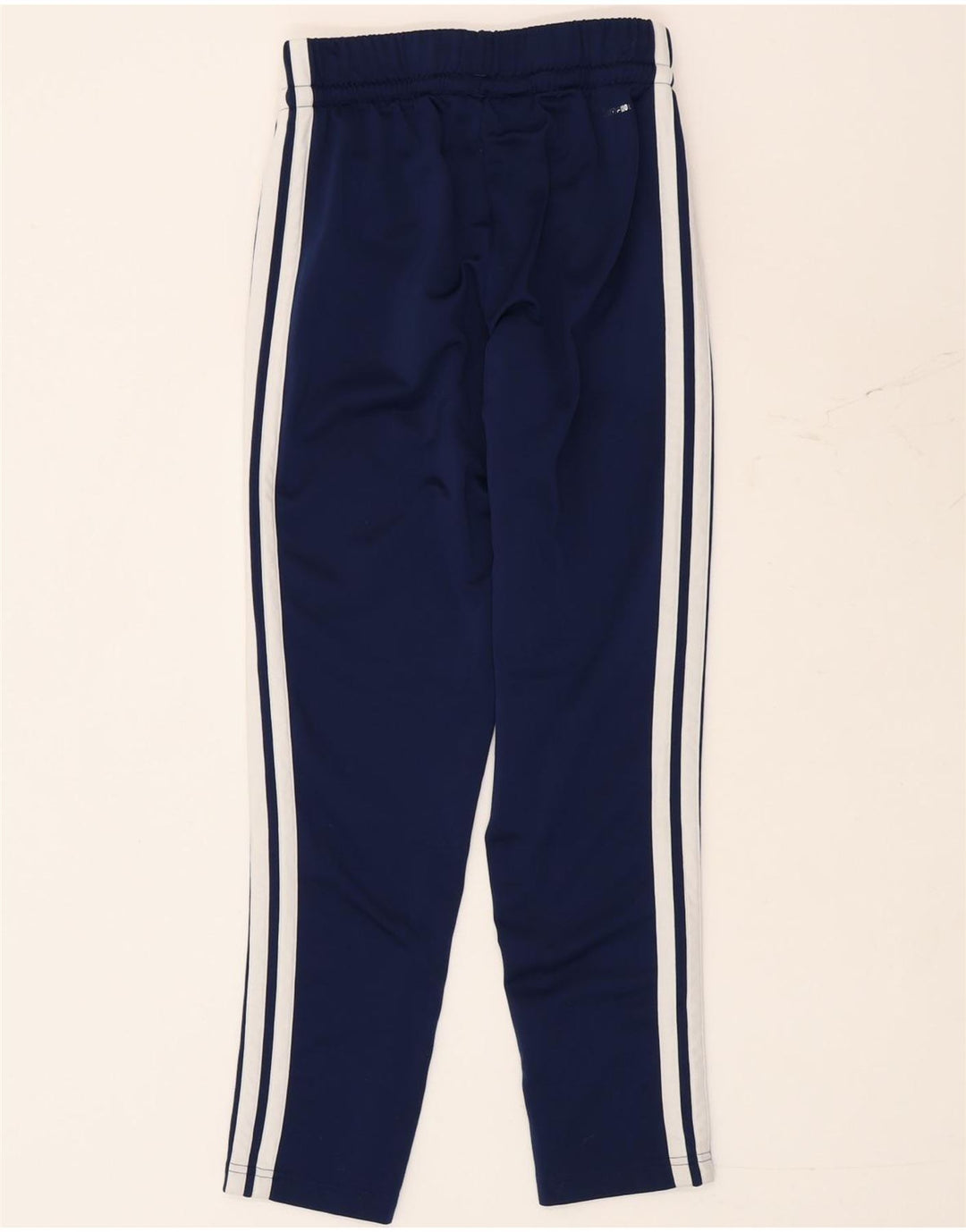 Calças de treino Adidas Boys Climacool 11-12 anos azul marinho poliéster