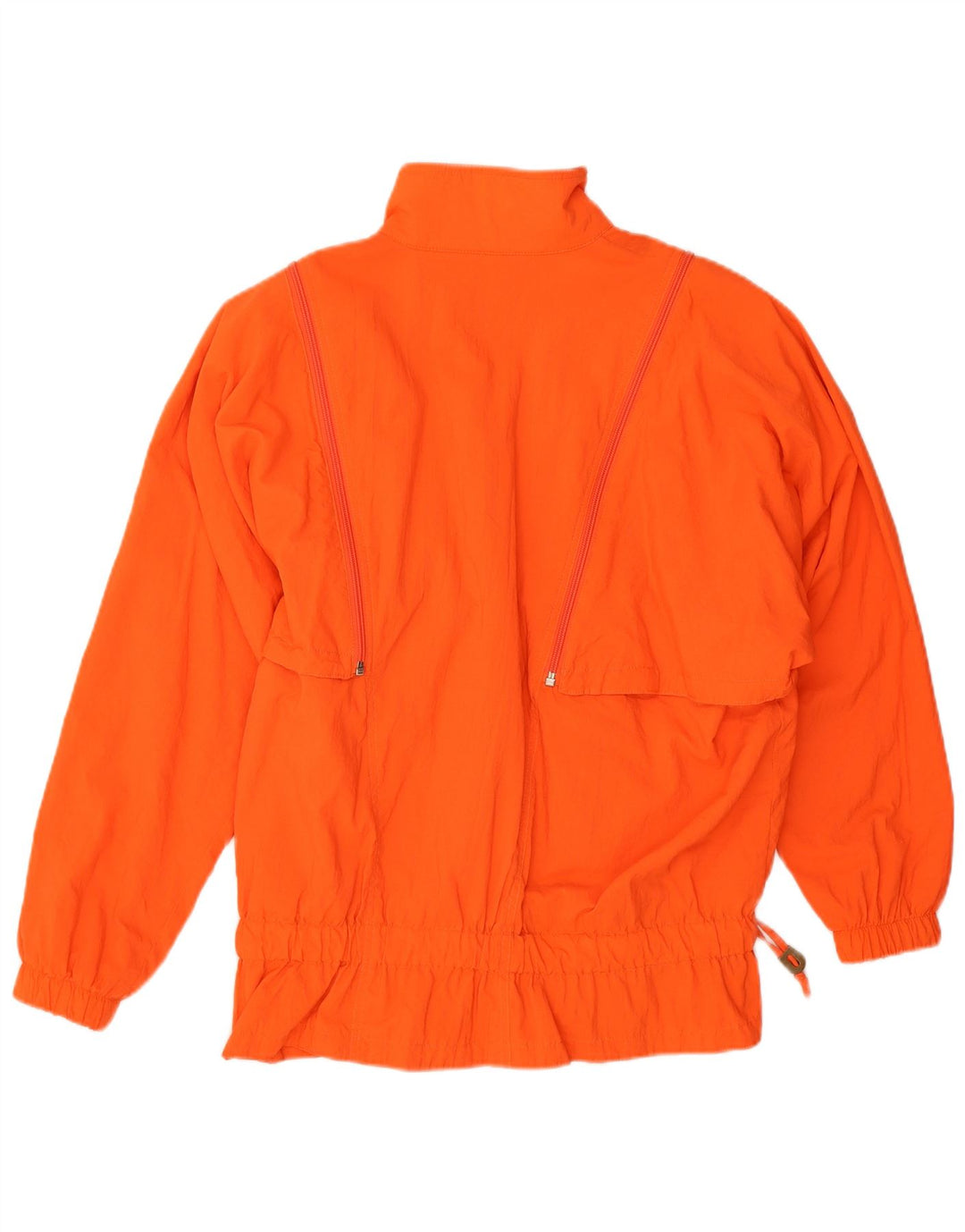 Adidas Womens Oversized Bomber Jacket EU 36 Pequeno Laranja Poliamida