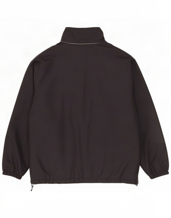 Kappa Mens Loose Fit Reversível Fleece Jacket UK 36 Pequeno Poliéster Preto