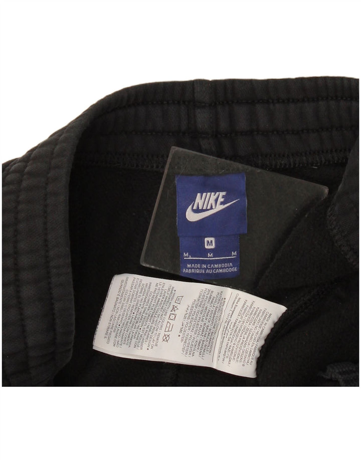Calça de treino feminina Nike Joggers UK 14 médio preto algodão
