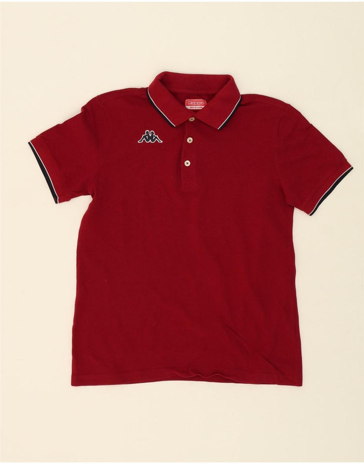 KAPPA Mens Polo Shirt Medium Red Cotton Vintage Kappa and Second-Hand Kappa from Messina Hembry 