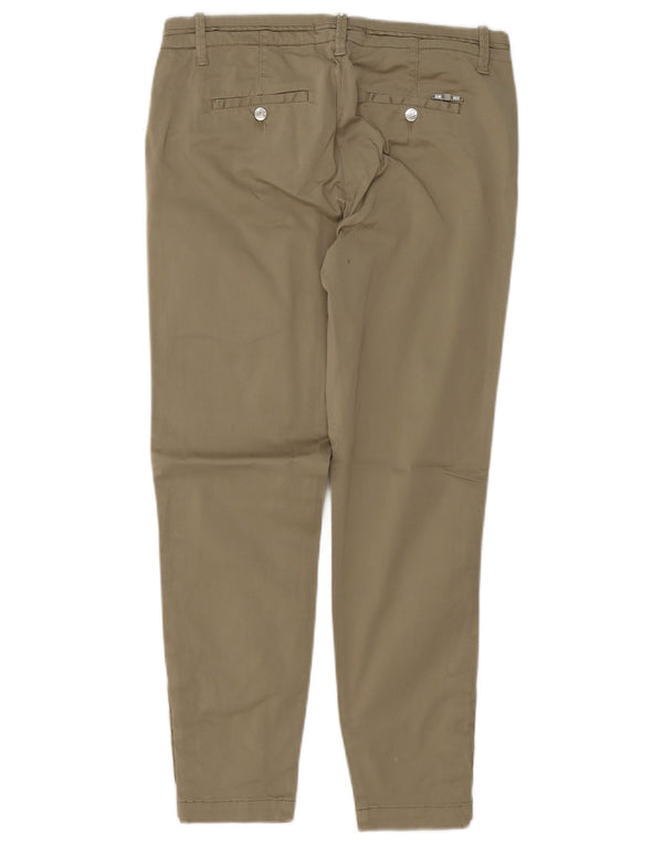 Liu Jo Womens Slim Casual Trousers W28 L27 Khaki