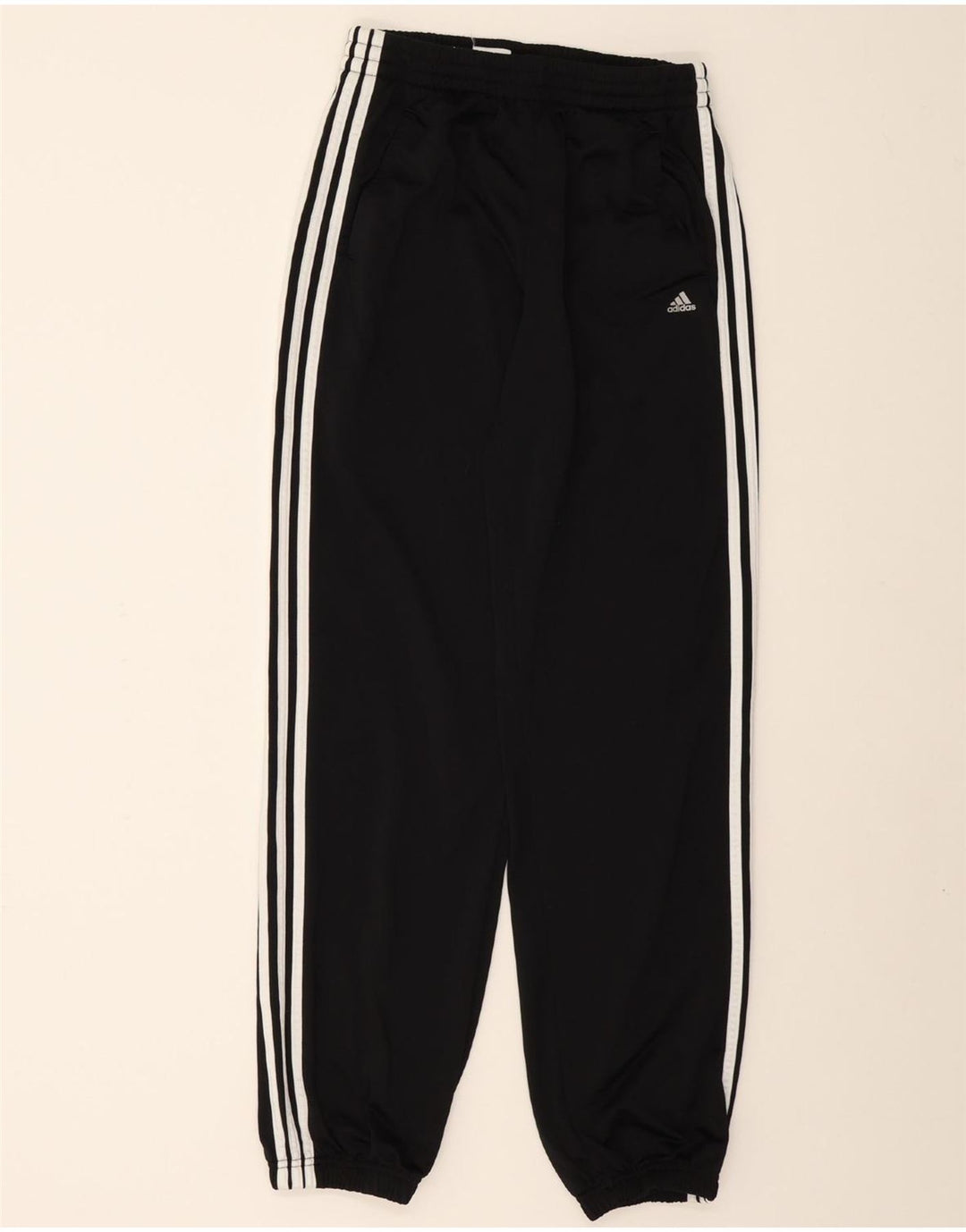 Calças de treino ADIDAS Meninos Joggers 15-16 Anos Preto Poliéster
