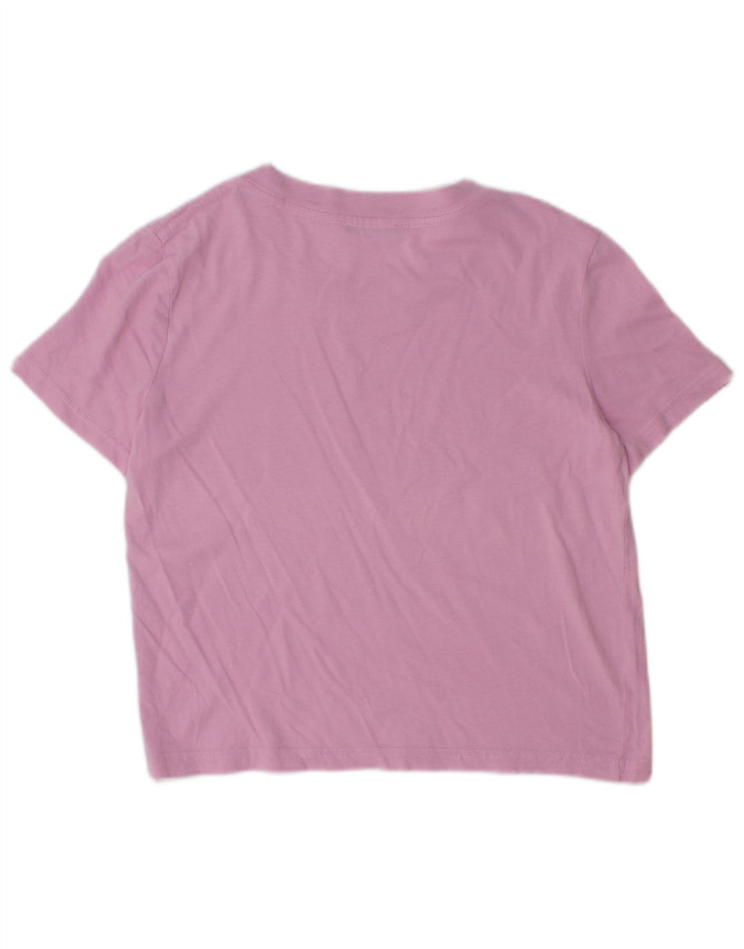 Camiseta Zara Feminina Crop Top UK 10 Pequeno Rosa