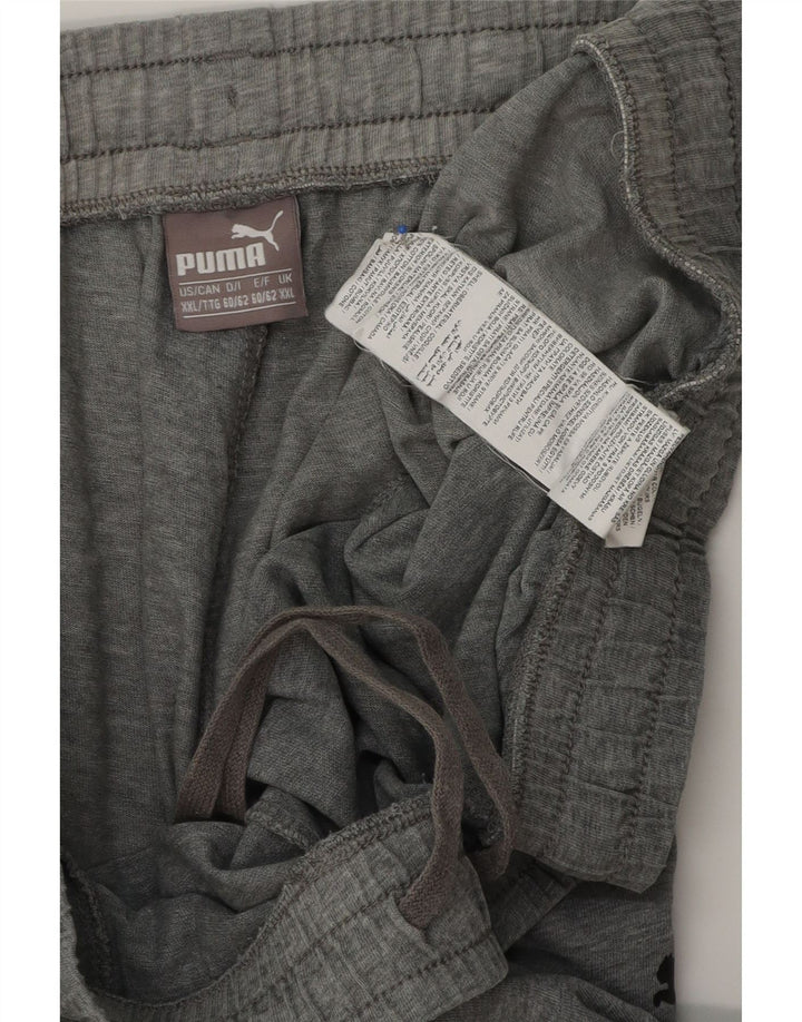 Shorts esportivos gráficos masculinos PUMA 2XL algodão cinza