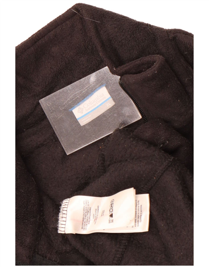 Jaqueta de lã masculina Columbia UK 42 XL poliéster preto