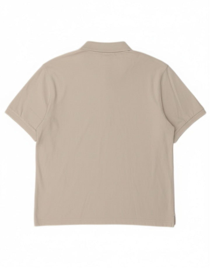 Camisa polo masculina CHAMPION grande branca