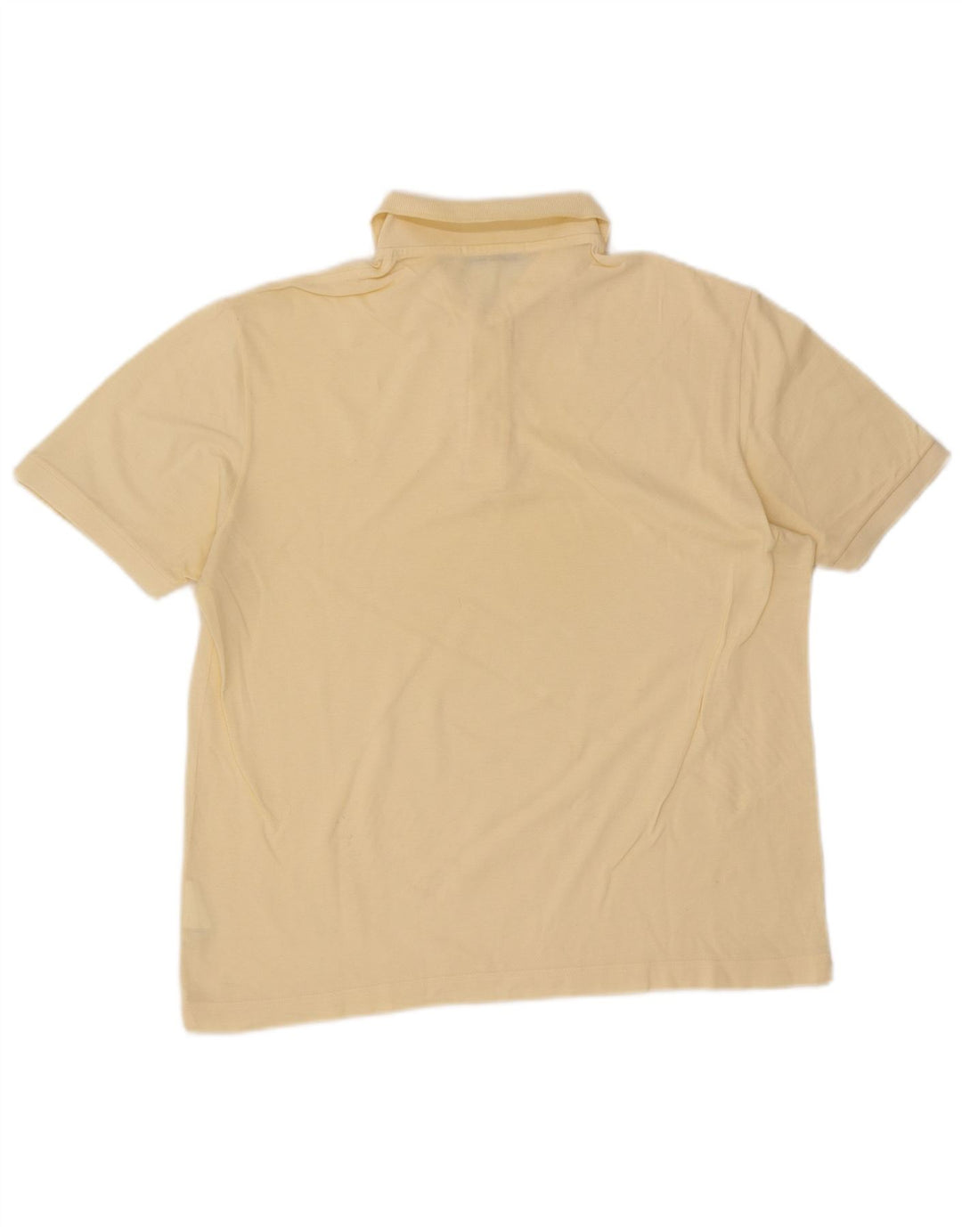 Camisa polo masculina Sergio Tacchini IT 50 algodão amarelo médio